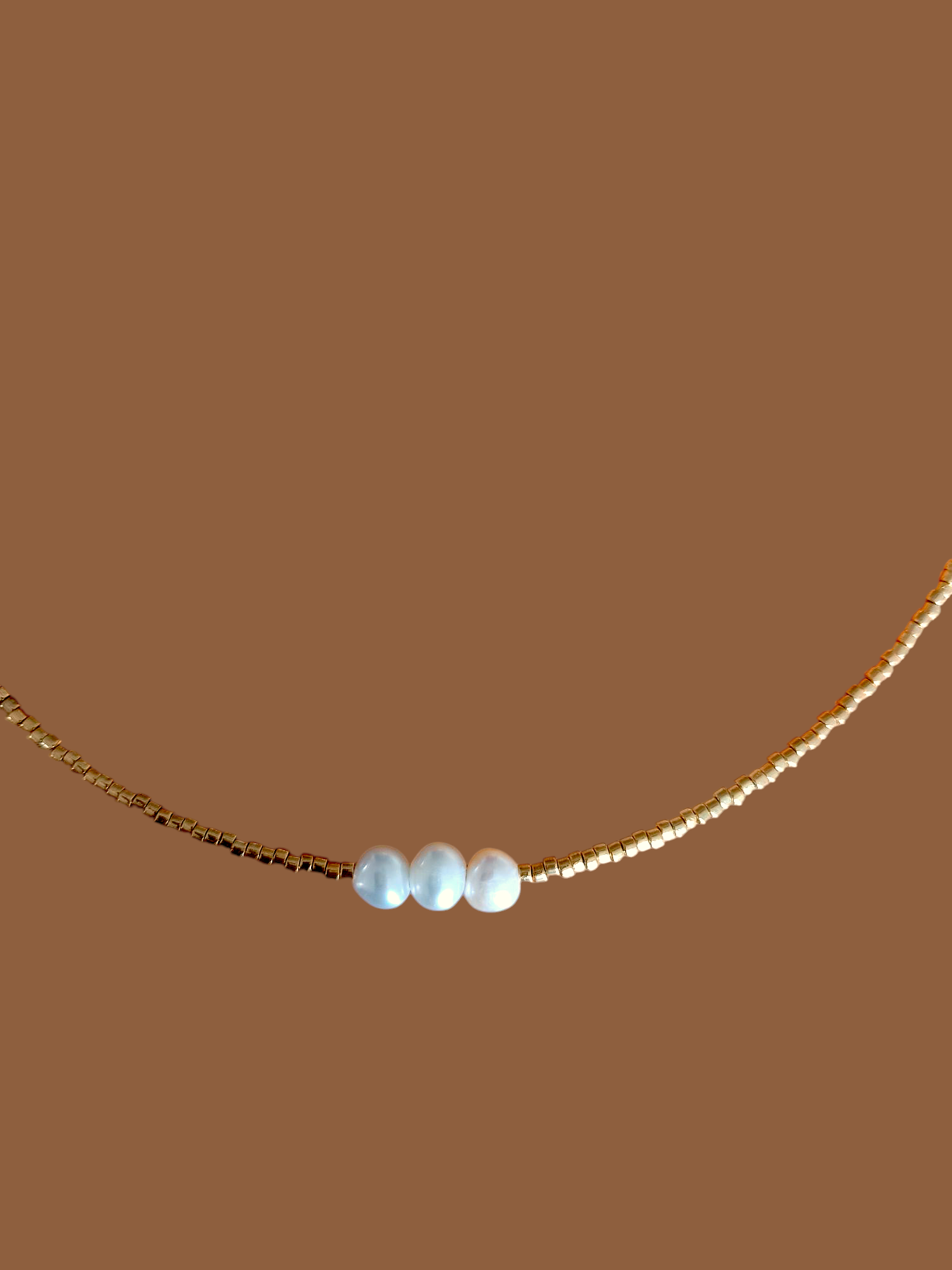 Collier perle d'eau