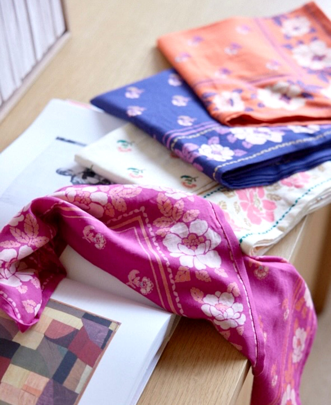 Foulard Nur- écru