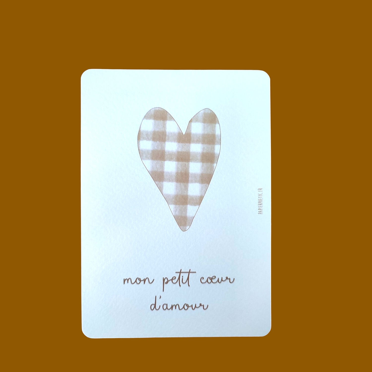 Carte postale MON PETIT COEUR*