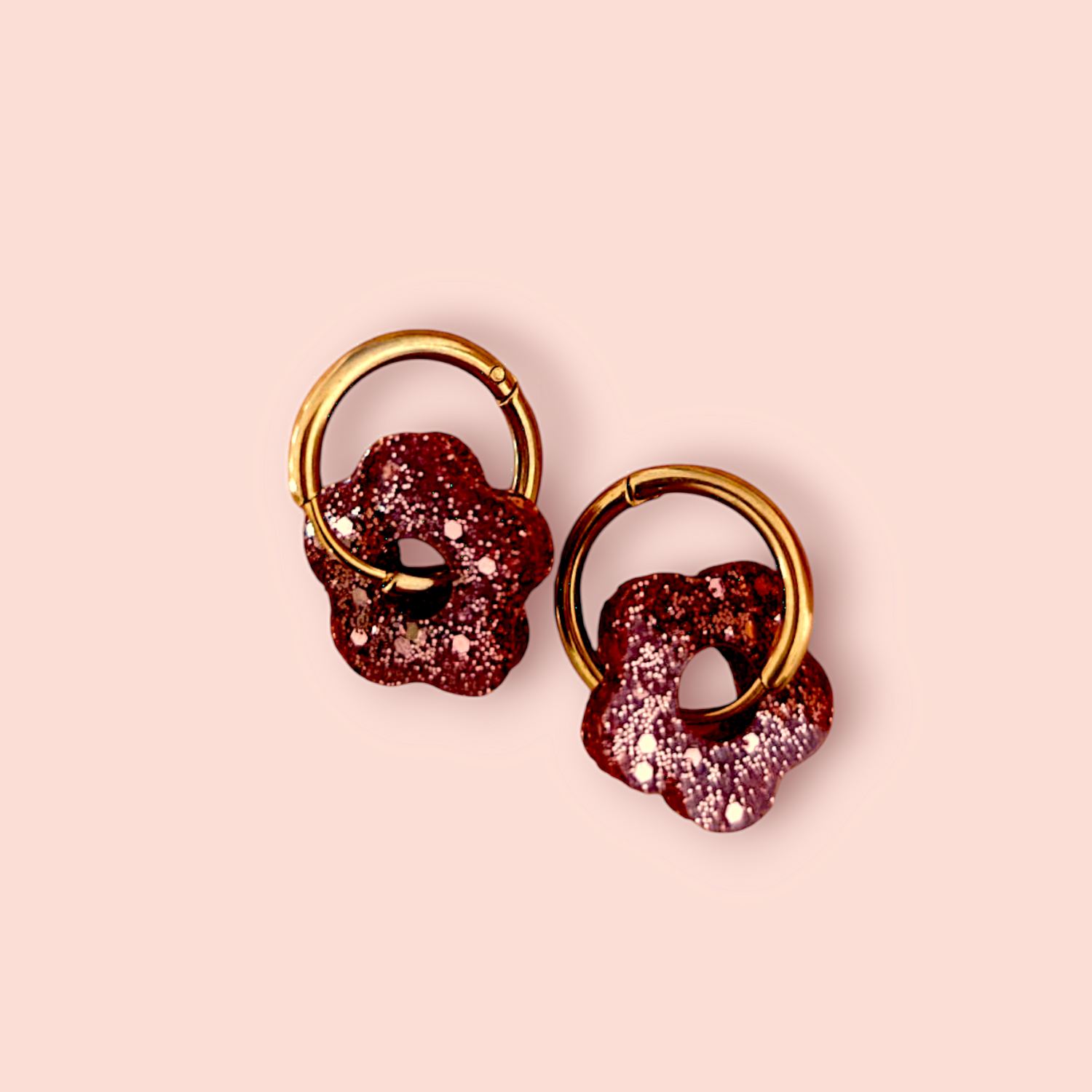 Boucles d'oreilles flower